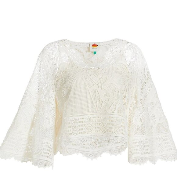 FARM Rio Guipure Lace Blouse - Picture 5 of 11